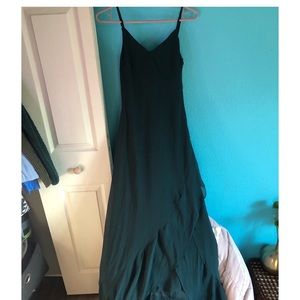 Sea green lulus formal dress